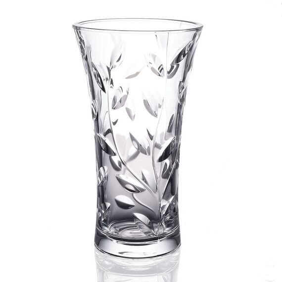 Ваза для цветов RCR Laurus 25 см, хрустальное стекло, Италия