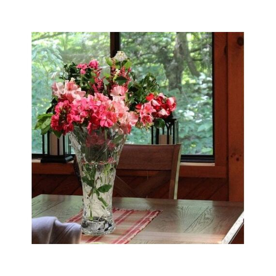 Ваза RCR Laurus 30 см, хрустальное стекло, Италия, изображение 3