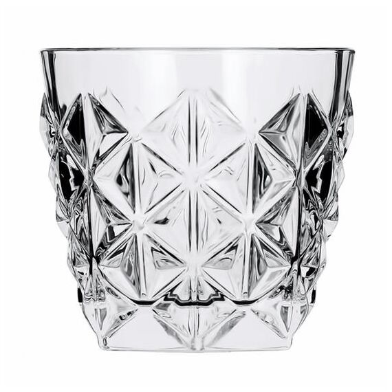 Набор из 6-ти стаканов для виски RCR Enigma 370 мл, D95 мм, H91 мм, хрустальное стекло, Италия