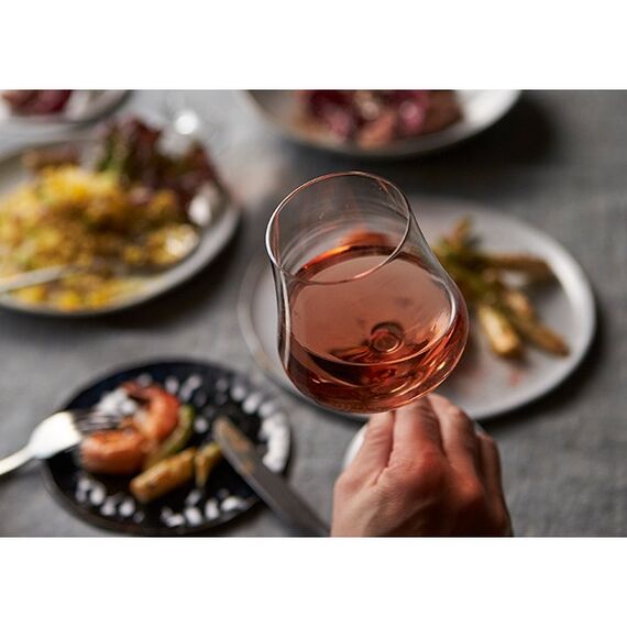 Набор из 6-ти фужеров для вина RCR Calice Ego 320 мл, D88 мм, H195 мм, хрустальное стекло, Италия, изображение 5