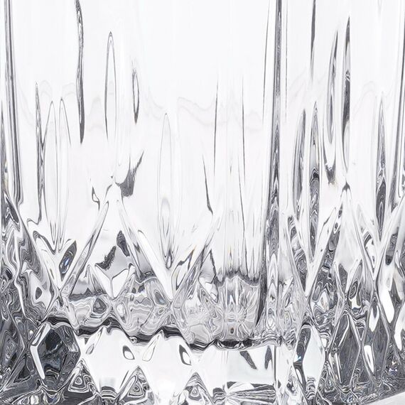 Набор из 7-ми предметов для виски RCR Opera: штоф 750 мл, 6 стаканов 210 мл, хрустальное стекло, Италия, изображение 2