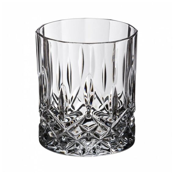 Набор из 7-ми предметов для виски RCR Opera: штоф 750 мл, 6 стаканов 210 мл, хрустальное стекло, Италия, изображение 3