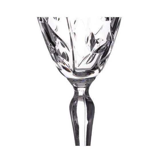 Набор из 6-ти бокалов для белого вина RCR Style Laurus 230 мл, хрустальное стекло, Италия, изображение 3