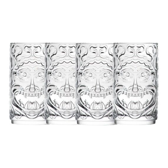 Набор из 4-х бокалов тики "Etruria" RCR Luxion 450 мл, D76 мм, хрустальное стекло, Италия, изображение 2