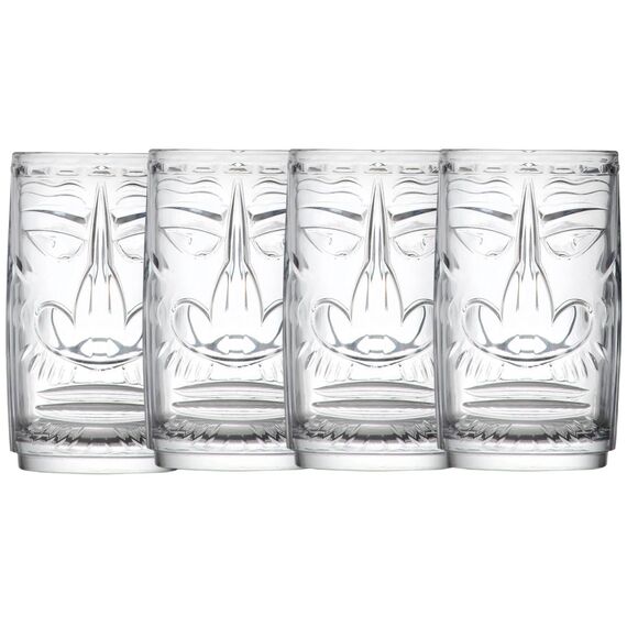 Набор из 4-х бокалов тики "Sardinia" RCR Luxion 450 мл, D76 мм, хрустальное стекло, Италия, изображение 2