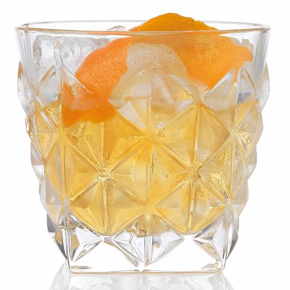 Набор из 6-ти стаканов для виски RCR Enigma 370 мл, D95 мм, H91 мм, хрустальное стекло, Италия, изображение 2