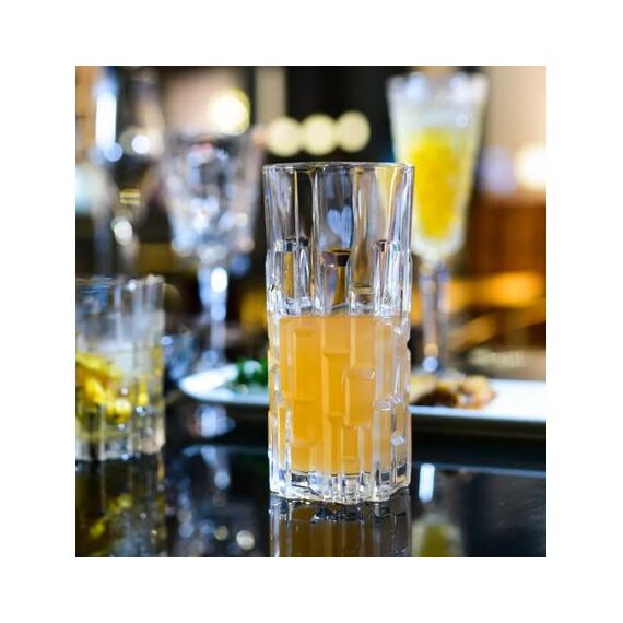 Набор из 6-ти стаканов Хайбол RCR Etna 340 мл, хрустальное стекло, Италия, изображение 3