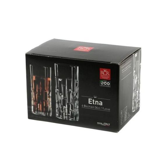 Стакан Хайбол RCR Etna 340 мл, хрустальное стекло, Италия, изображение 5