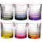 Набор из 6-ти стаканов для виски RCR Brillante Color 340 мл, хрустальное стекло, Италия