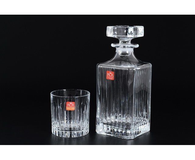 Купить Набор из 7-ми предметов для виски RCR Timeless Style: Графин 750 ...