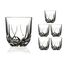 Набор из 6-ти стаканов RCR Trix 290 мл, H91, хрустальное стекло, Италия, изображение 4